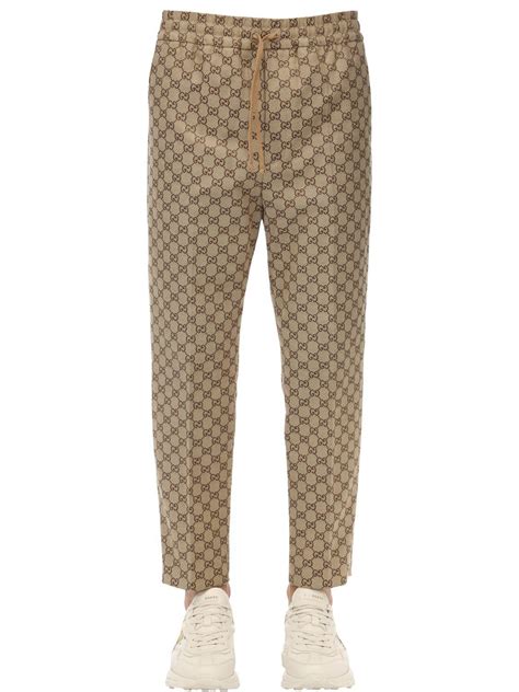 gucci jogging pants men|gucci joggers price.